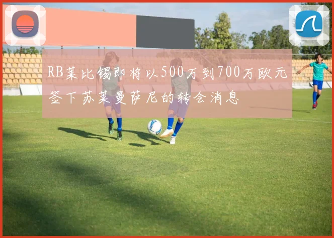 RB莱比锡即将以500万到700万欧元签下苏莱曼萨尼的转会消息